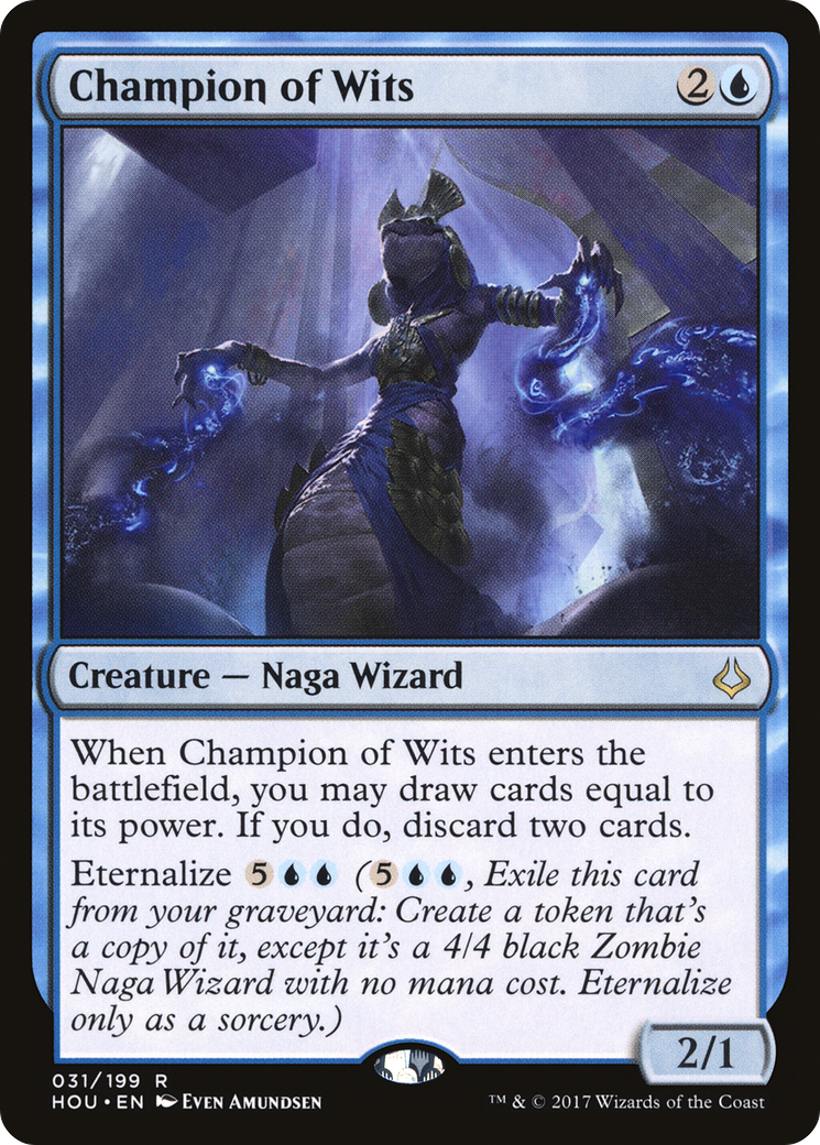 Champion of Wits (HOU-031)