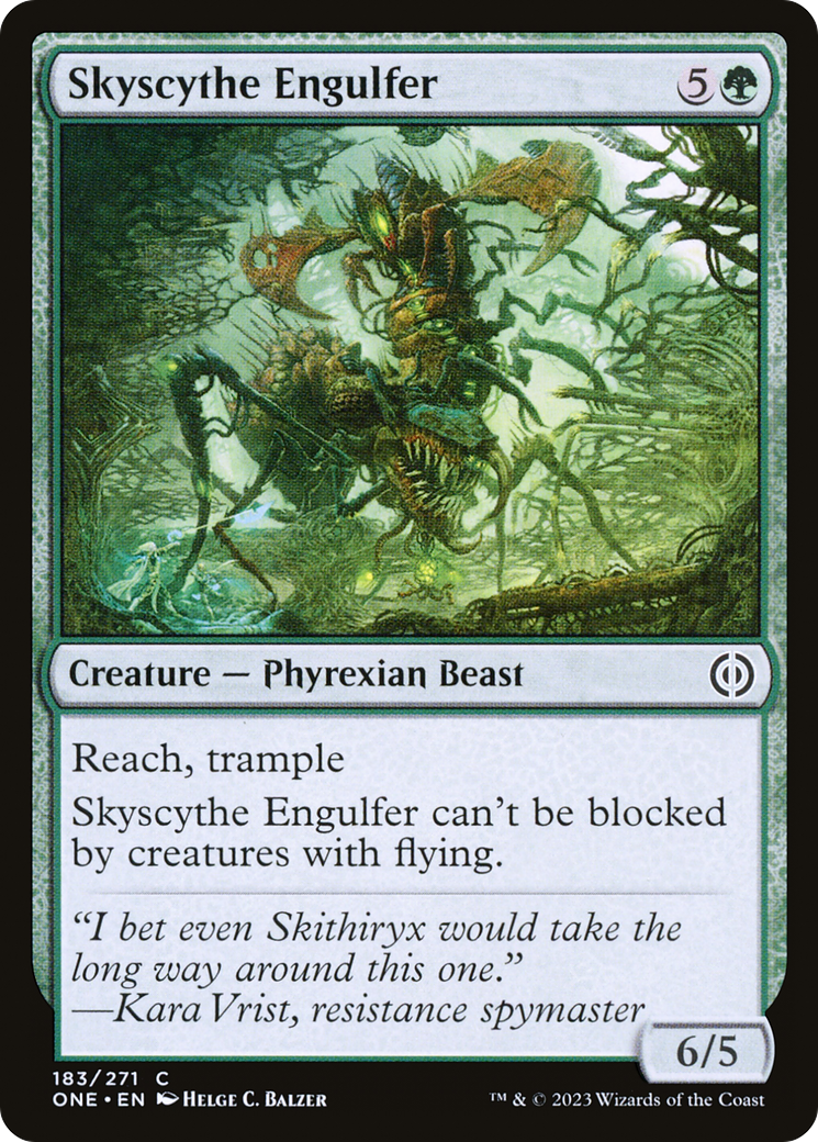 Skyscythe Engulfer (ONE-183) (Foil)