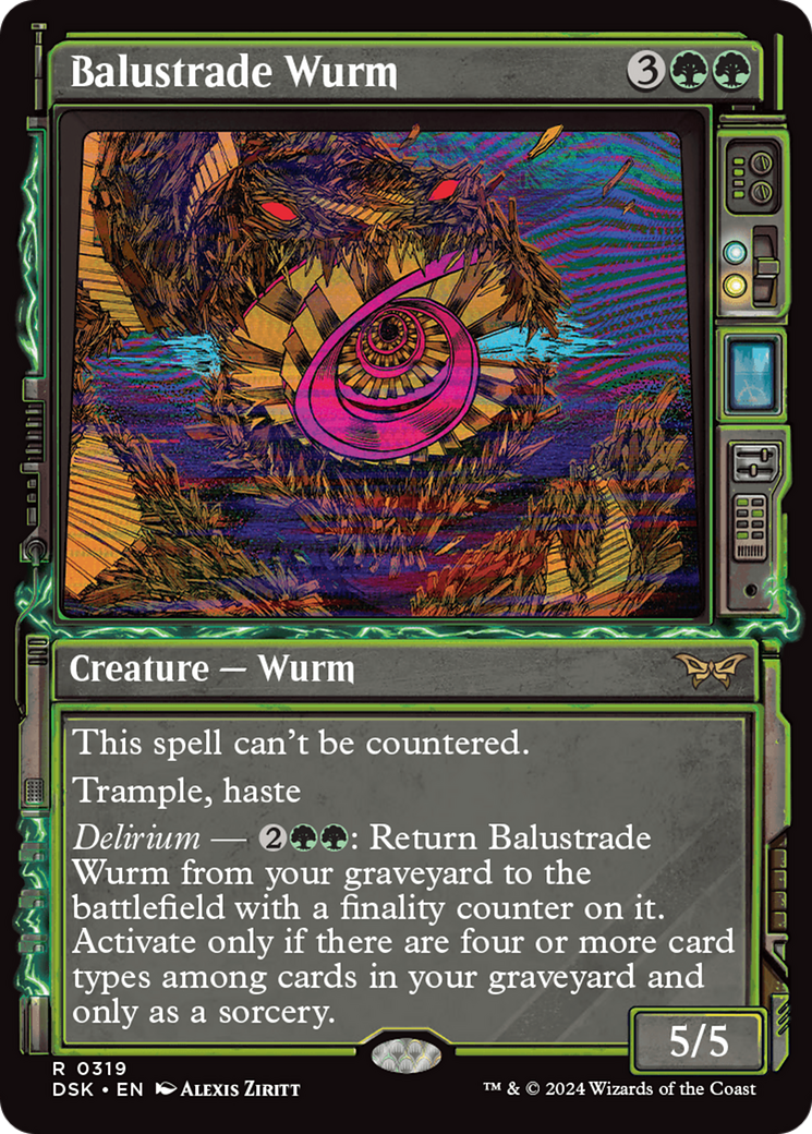 Balustrade Wurm (DSK-319) (Showcase)