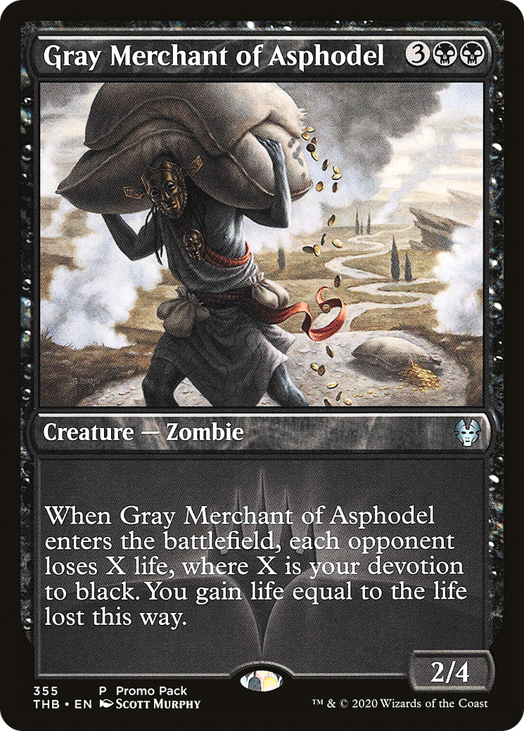Gray Merchant of Asphodel (PPTHB-355) (Foil)