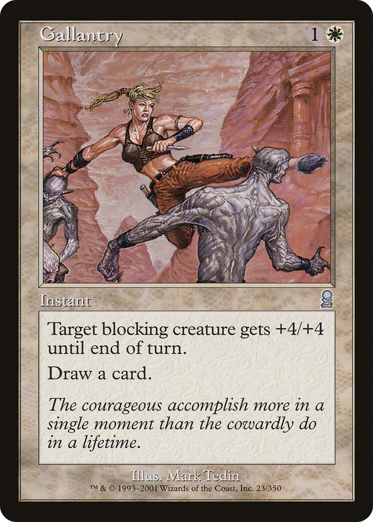 Gallantry (ODY-023) (Foil)