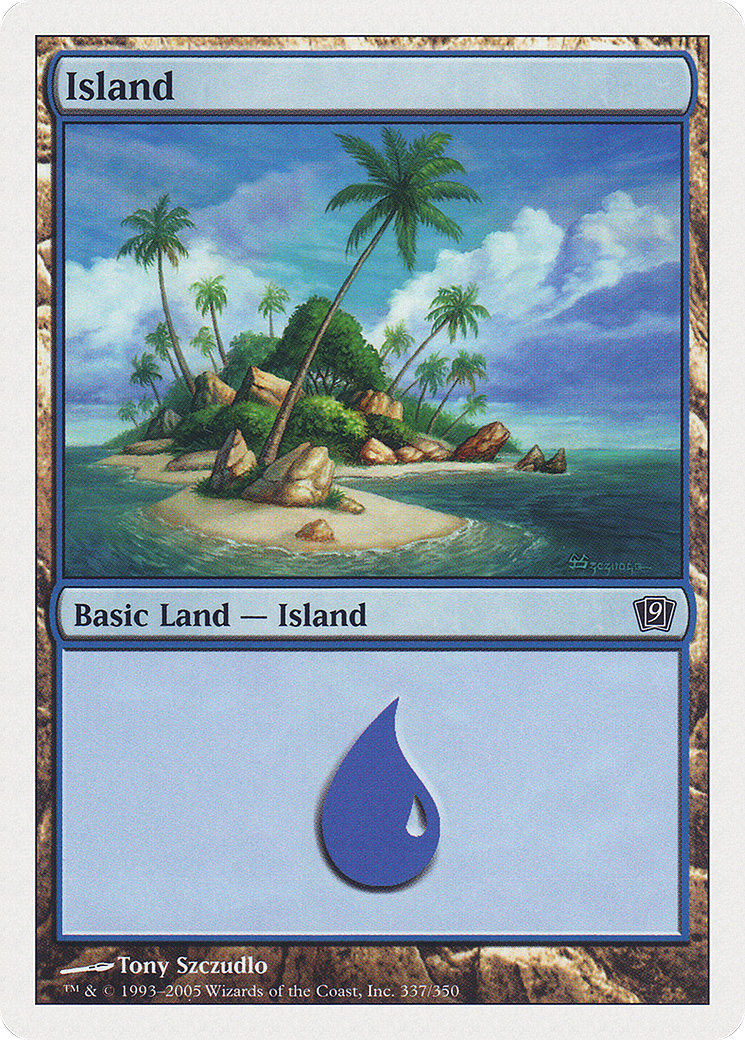 Island (337) (9ED-337★) (Foil)