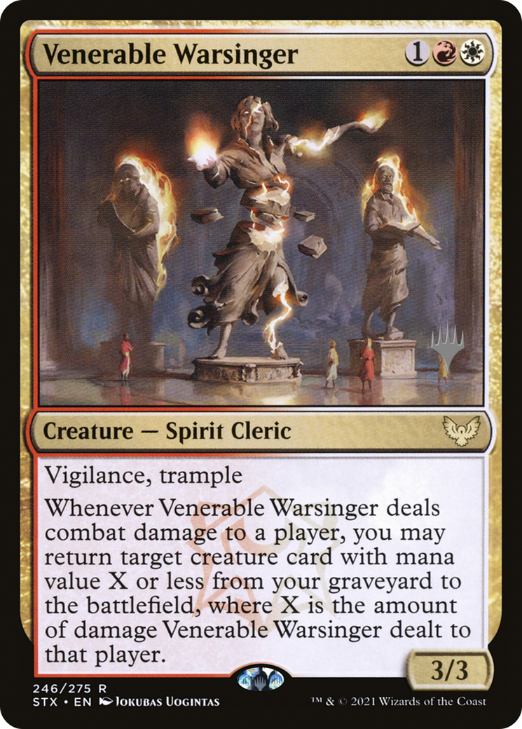 Venerable Warsinger (PPSTX-246P) (Foil)