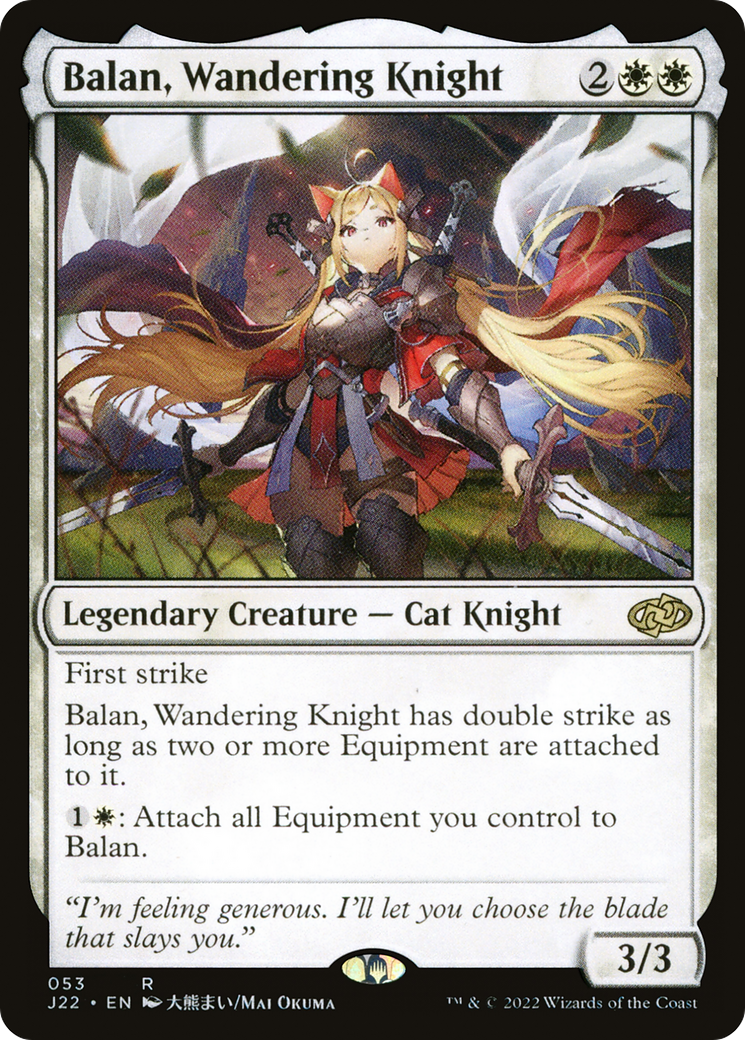 Balan, Wandering Knight (J22-053)