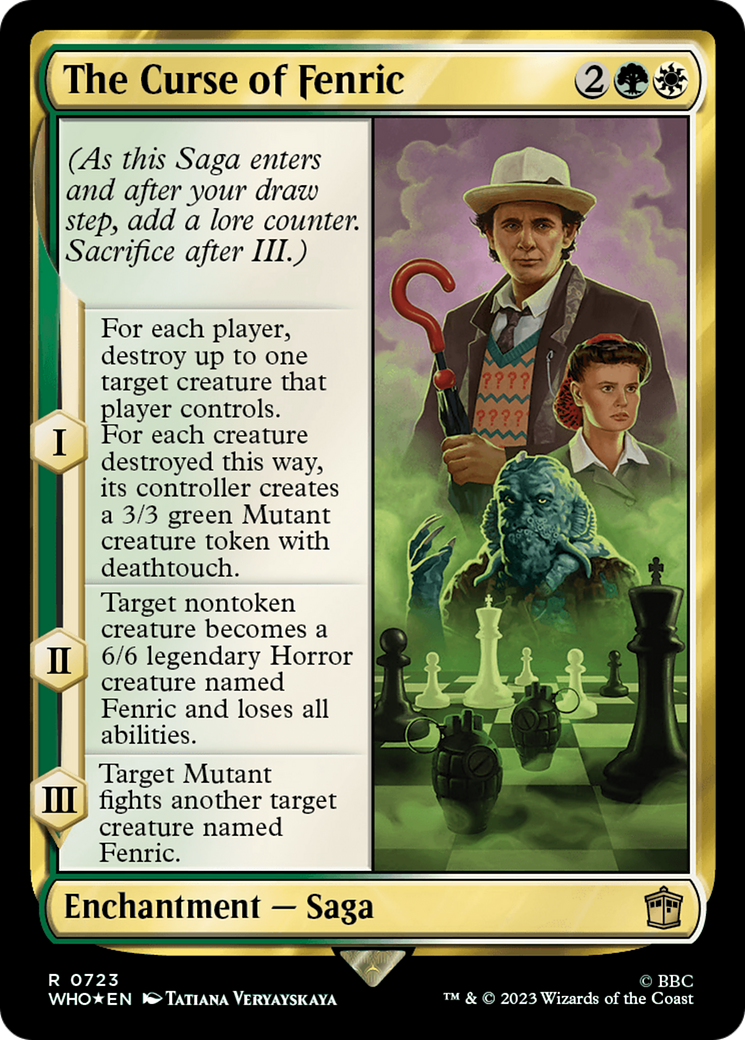 The Curse of Fenric (WHO-723) (Surge Foil)