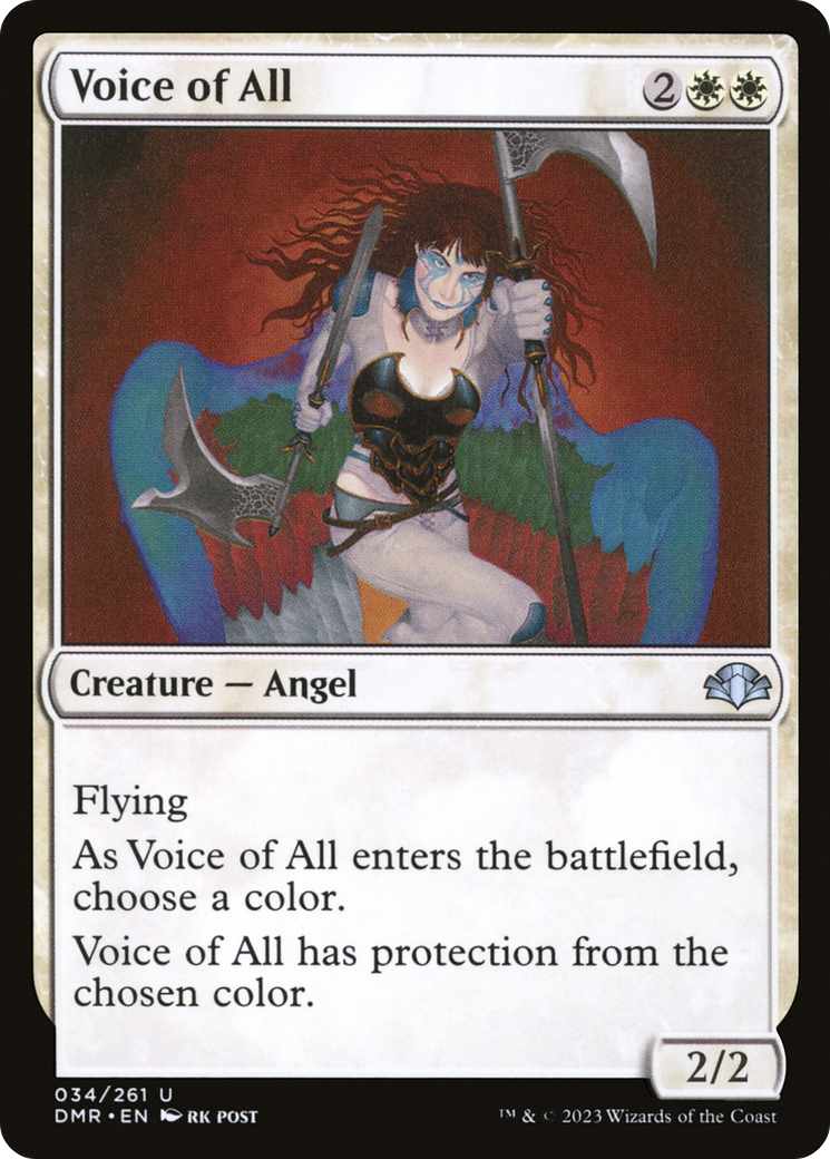Voice of All (DMR-034) (Foil)