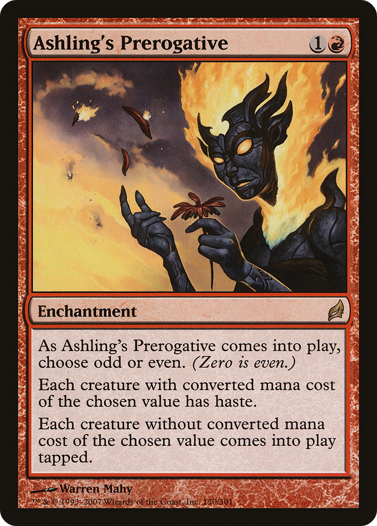 Ashling's Prerogative (LRW-150) (Foil)