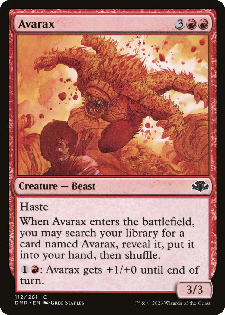 Avarax (DMR-112) (Foil)