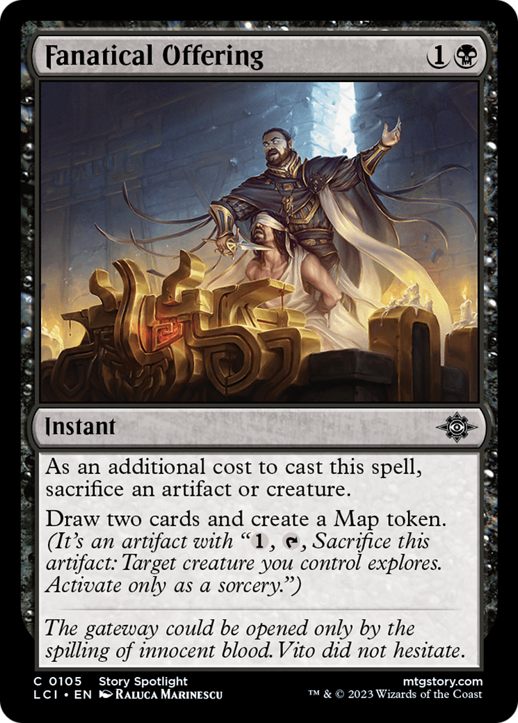Fanatical Offering (LCI-105) (Foil)