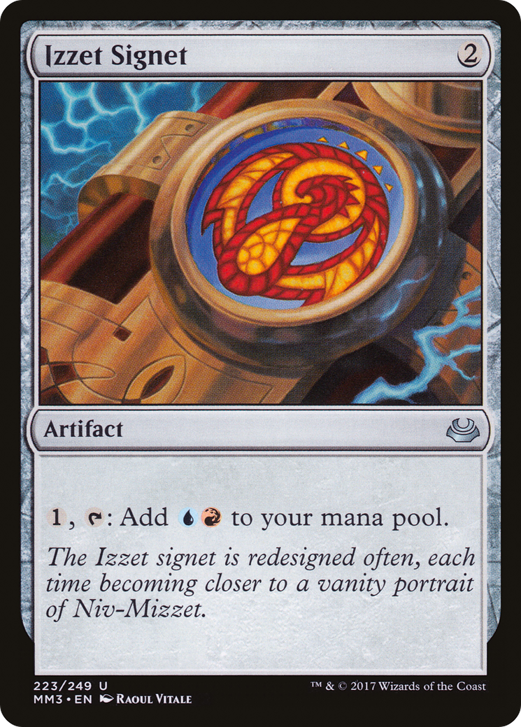 Izzet Signet (MM3-223) (Foil)