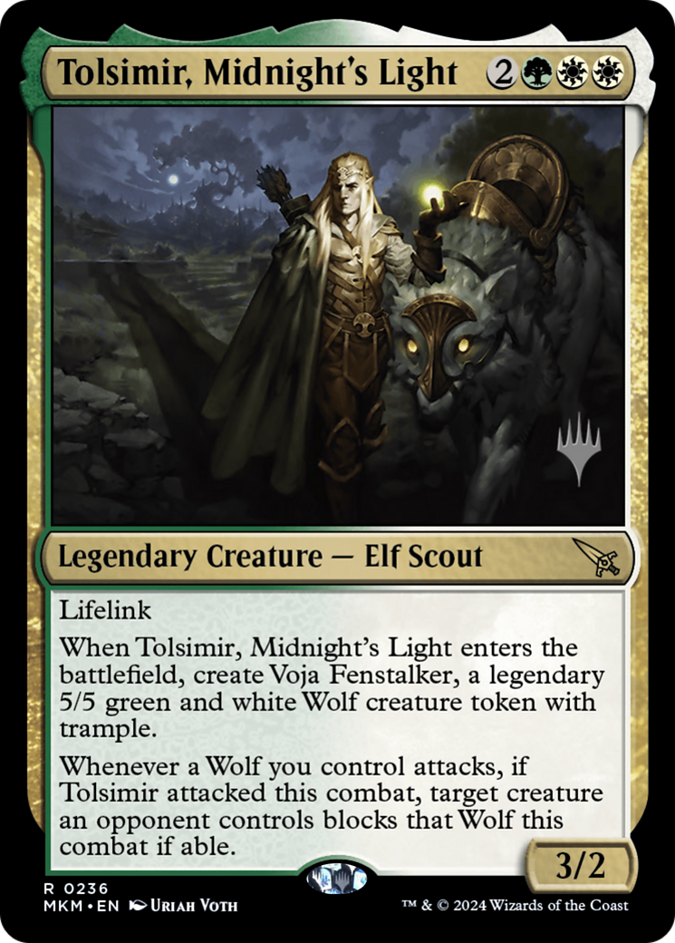 Tolsimir, Midnight's Light (PPMKM-236P) (Foil)