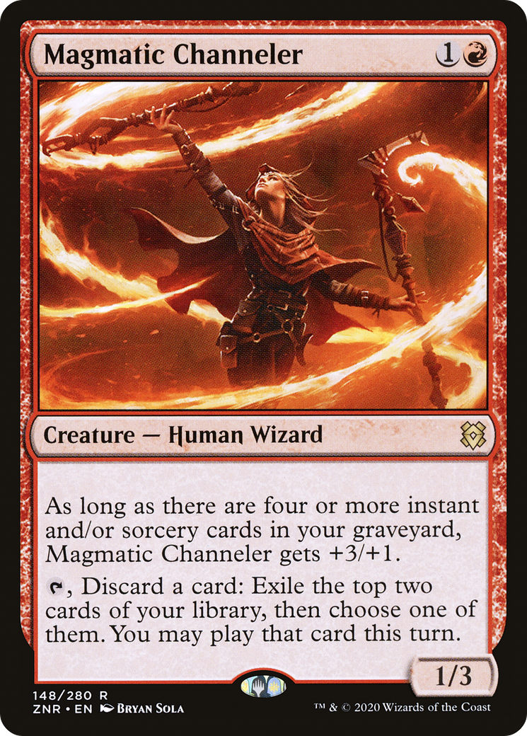 Magmatic Channeler (ZNR-148) (Foil)