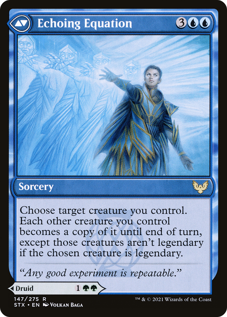 Augmenter Pugilist // Echoing Equation (STX-147) (Foil)