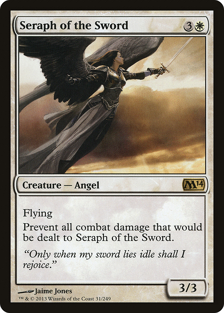 Seraph of the Sword (M14-031) (Foil)