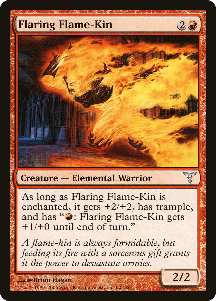 Flaring Flame-Kin (DIS-062) (Foil)
