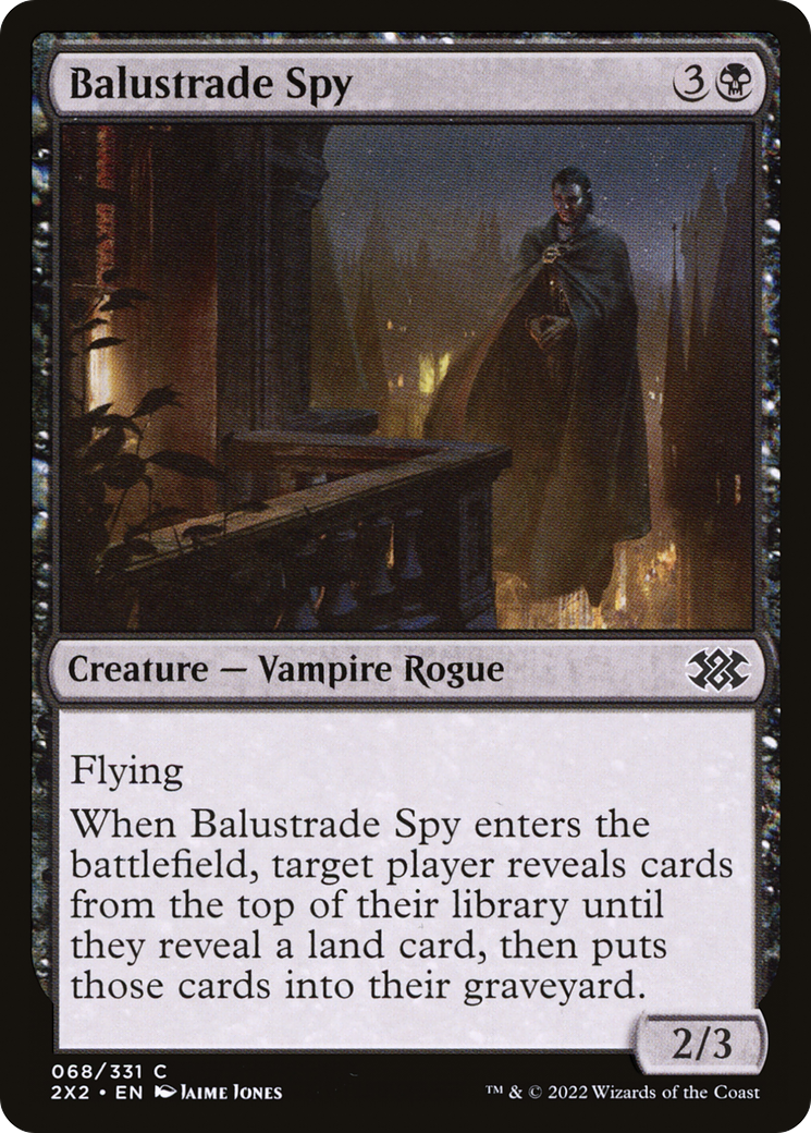 Balustrade Spy (2X2-068)
