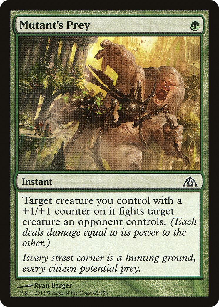Mutant's Prey (DGM-045) (Foil)