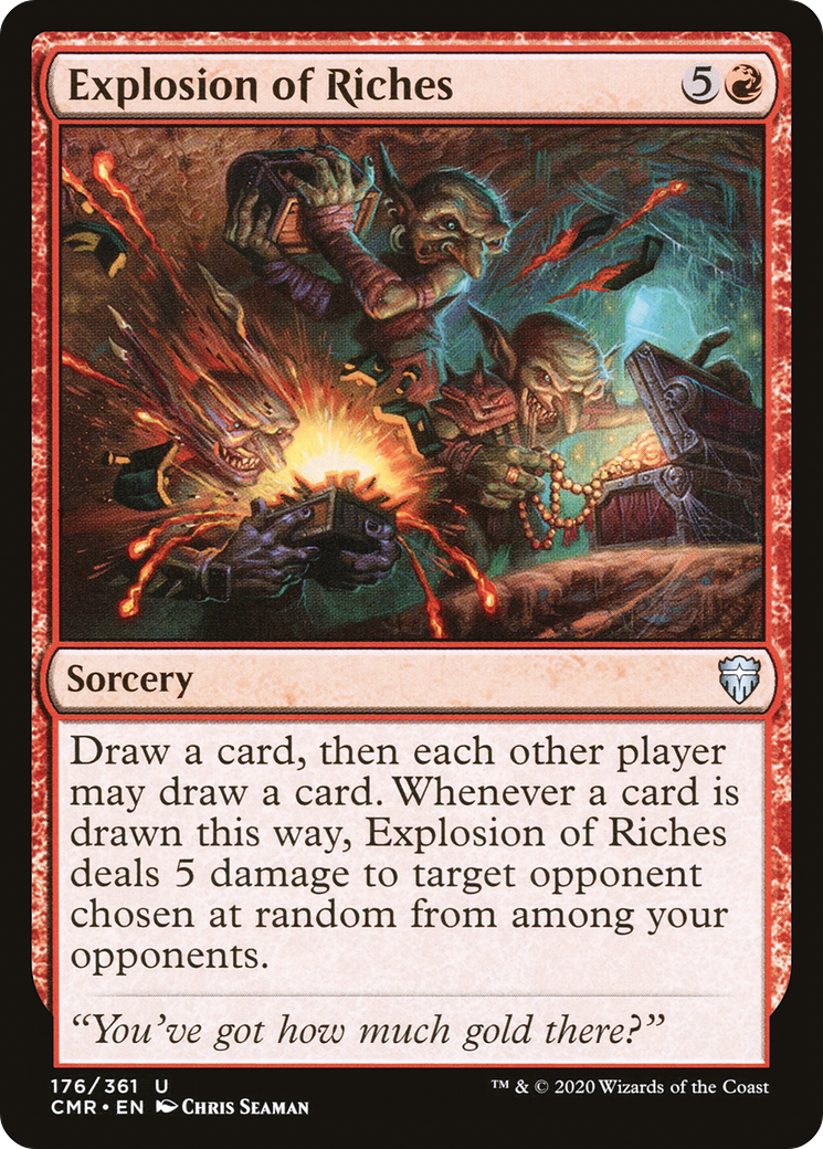 Explosion of Riches (CMR-176) (Foil)