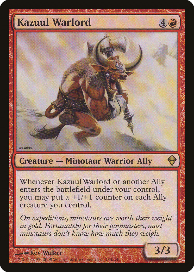Kazuul Warlord (ZEN-134) (Foil)