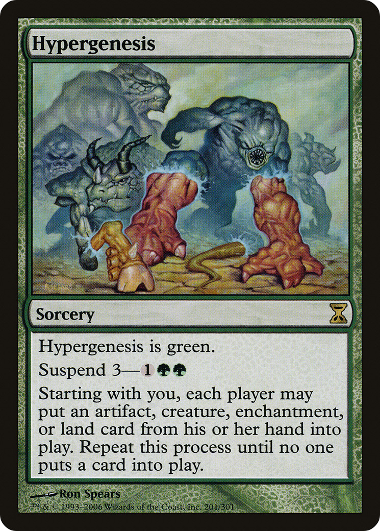 Hypergenesis (TSP-201) (Foil)