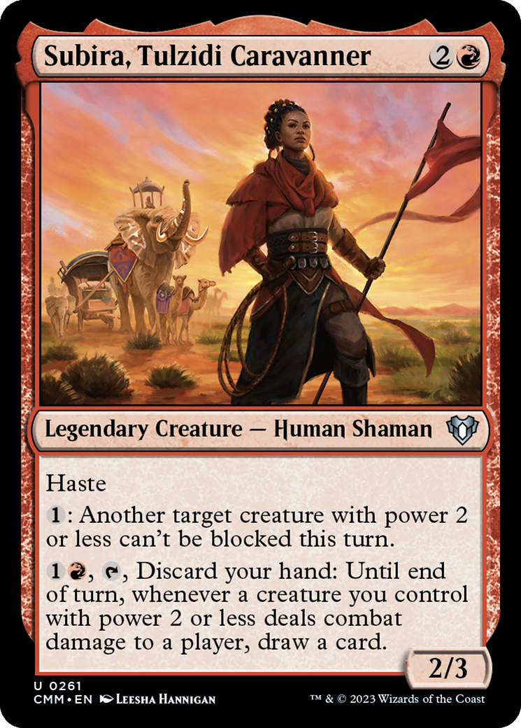 Subira, Tulzidi Caravanner (CMM-261) (Foil)