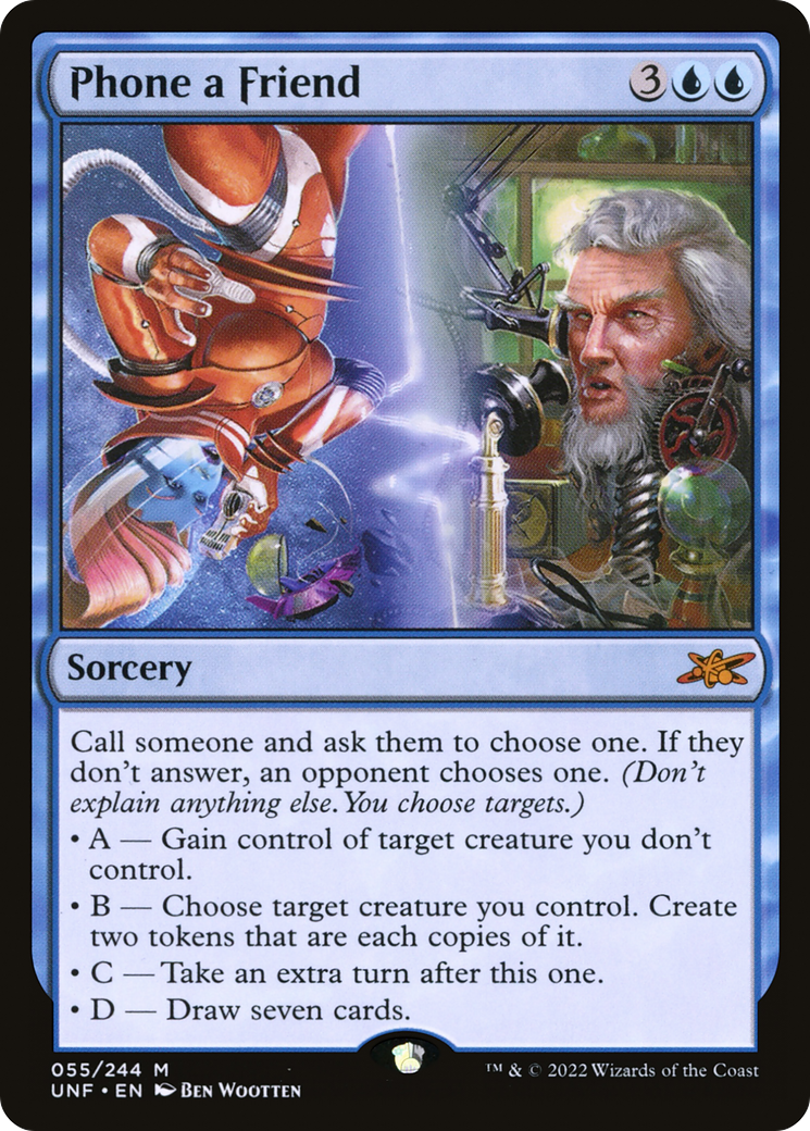 Phone a Friend (UNF-055) (Foil)
