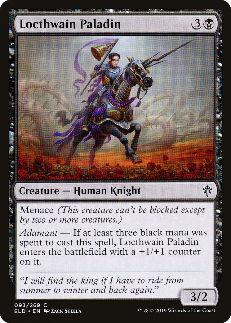 Locthwain Paladin (ELD-093) (Foil)