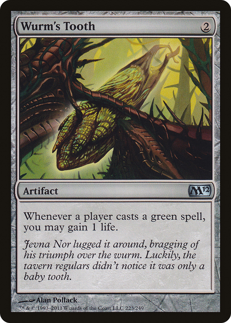 Wurm's Tooth (M12-223) (Foil)