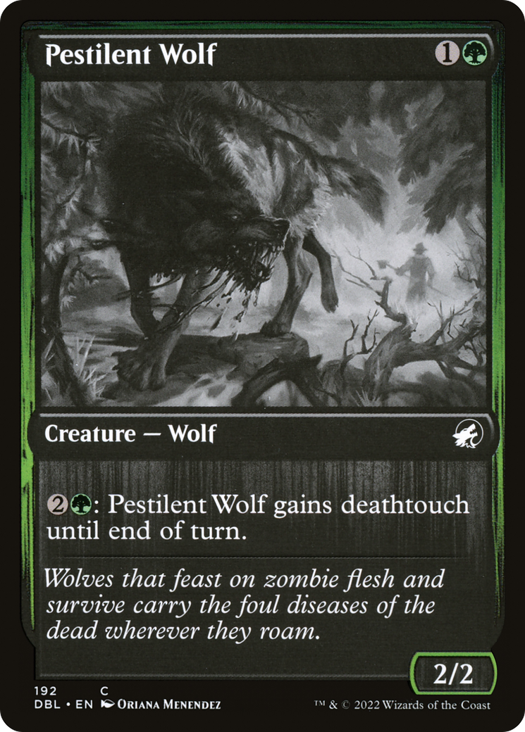 Pestilent Wolf (DBL-192) (Foil)