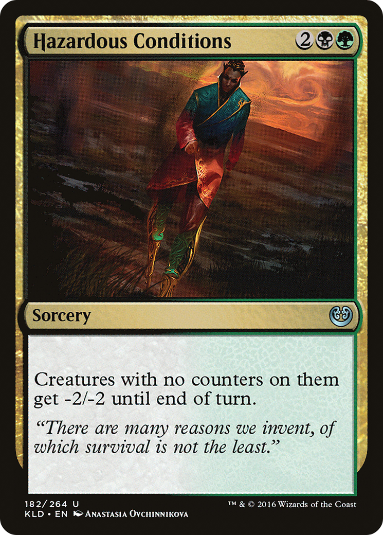 Hazardous Conditions (KLD-182) (Foil)