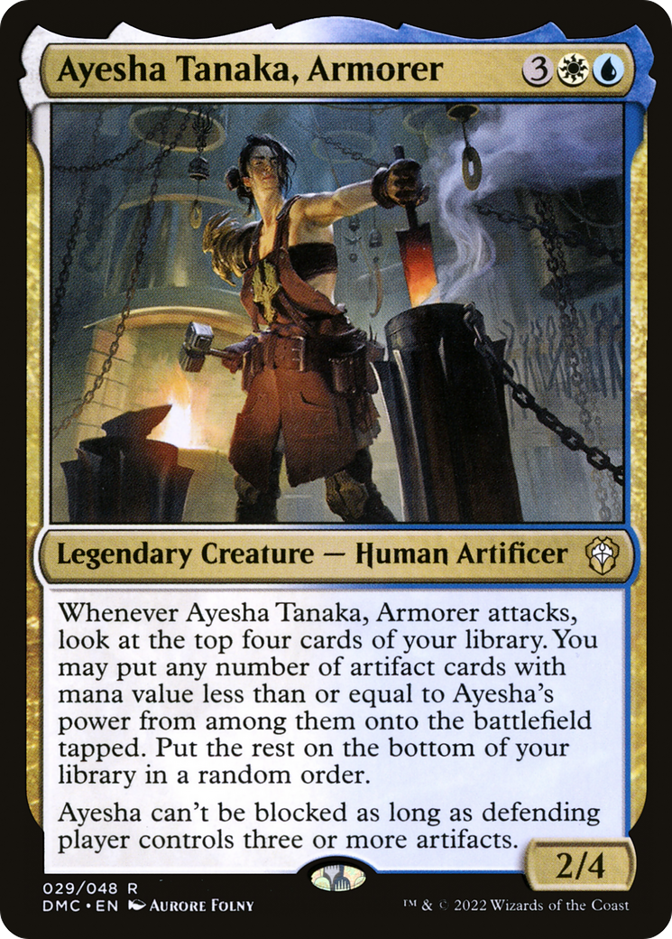 Ayesha Tanaka, Armorer (DMC-029)