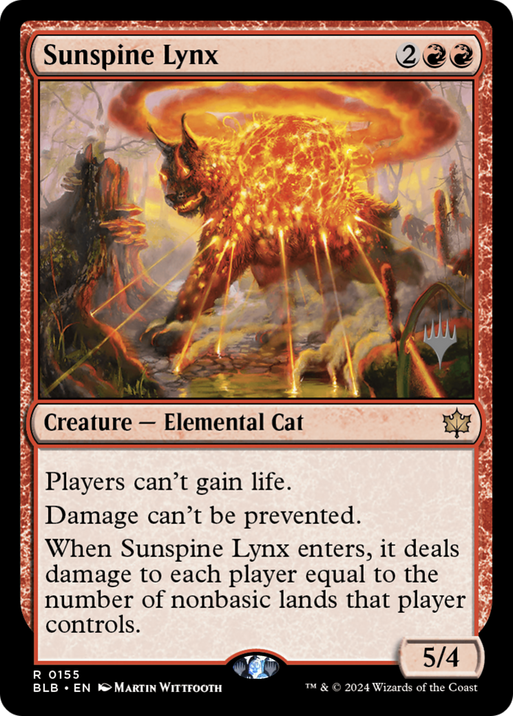 Sunspine Lynx (PPBLB-155P) (Foil)