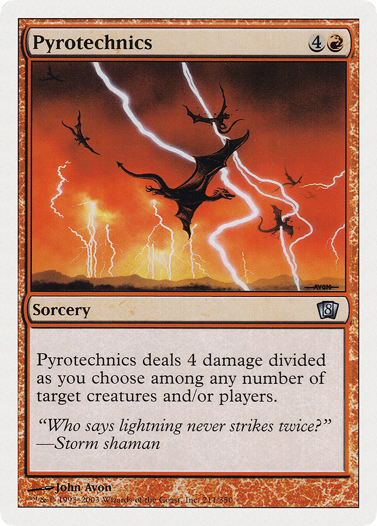 Pyrotechnics (8ED-211) (Foil)