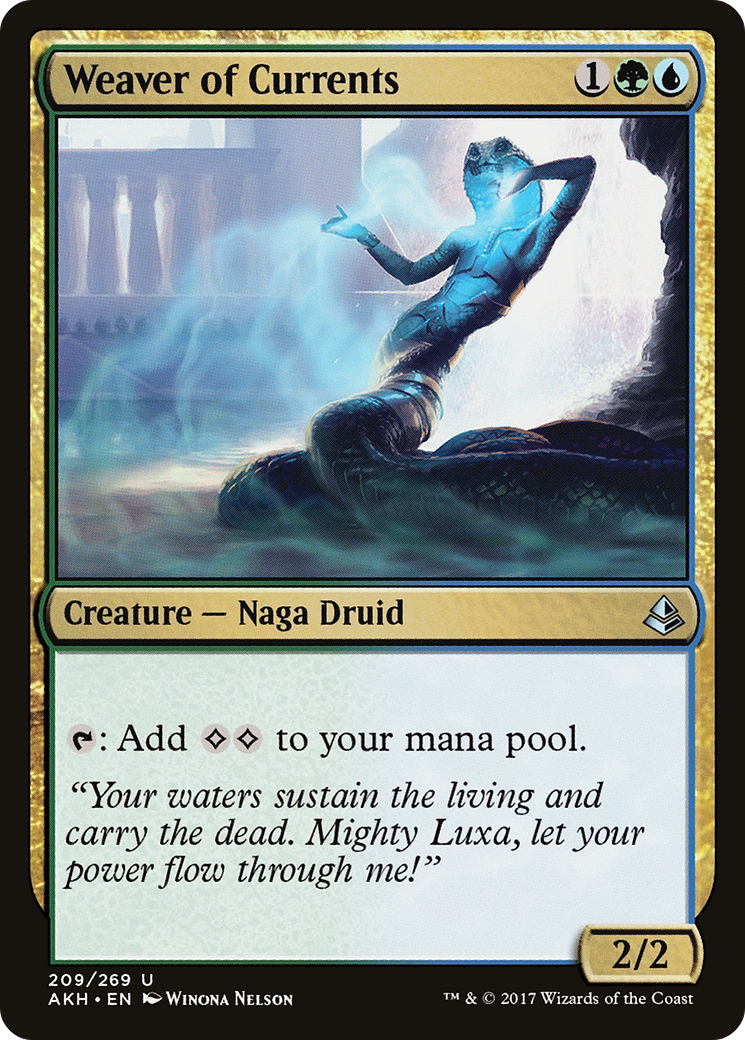 Weaver of Currents (AKH-209) (Foil)
