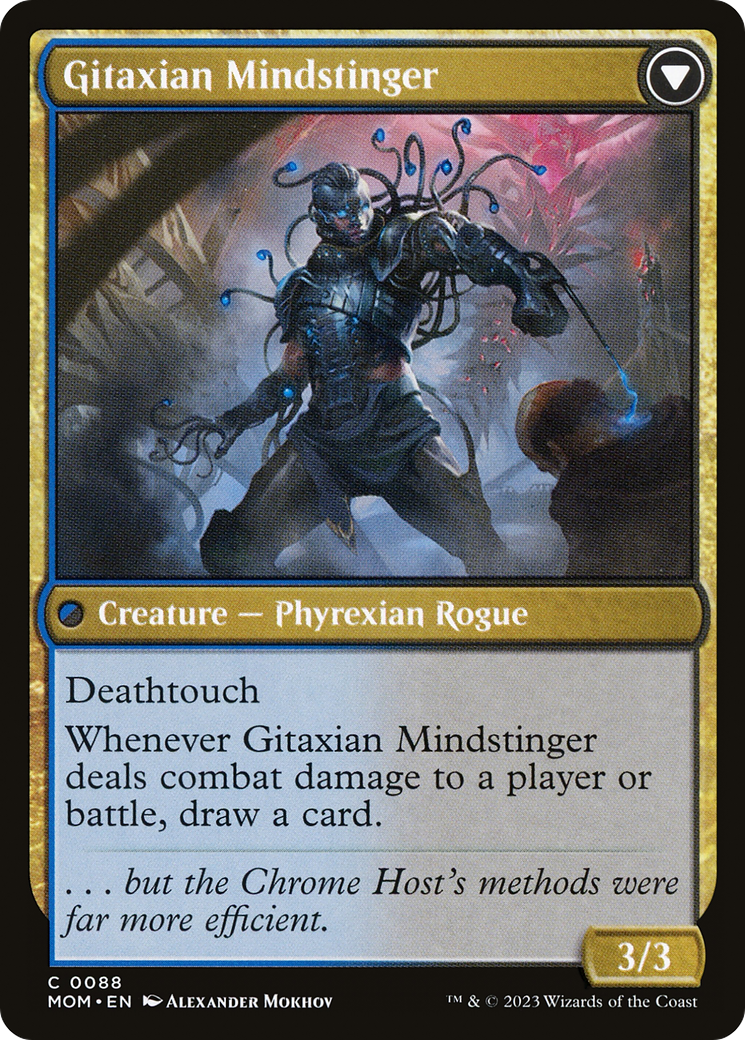 Aetherblade Agent // Gitaxian Mindstinger (MOM-088)