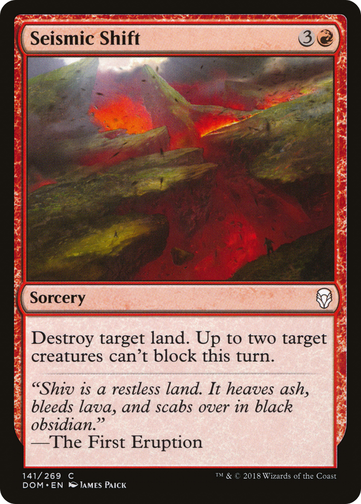 Seismic Shift (DOM-141) (Foil)