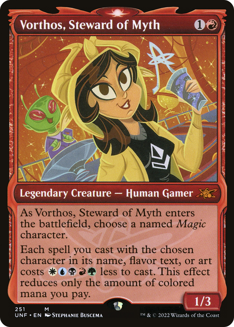 Vorthos, Steward of Myth (UNF-251) (Showcase)