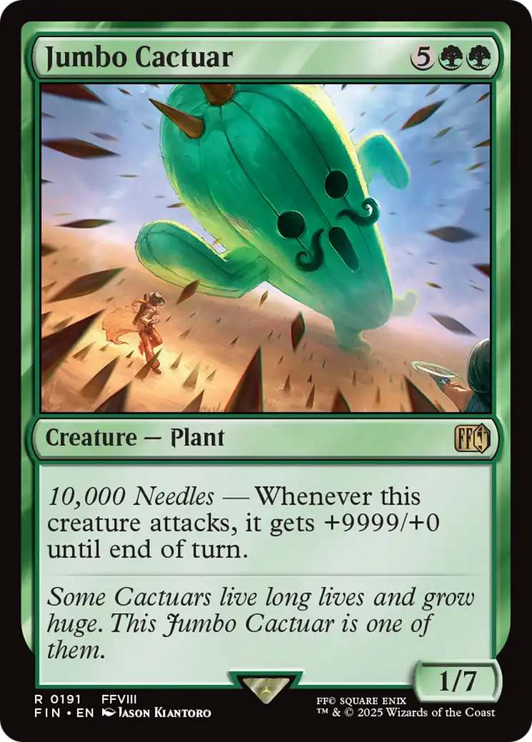 Jumbo Cactuar (FIN-191) (Foil)