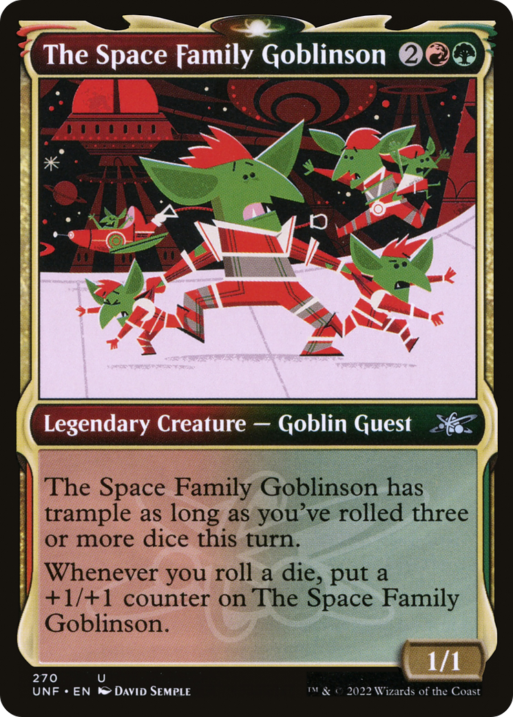 The Space Family Goblinson (UNF-270) (Showcase) (Foil)