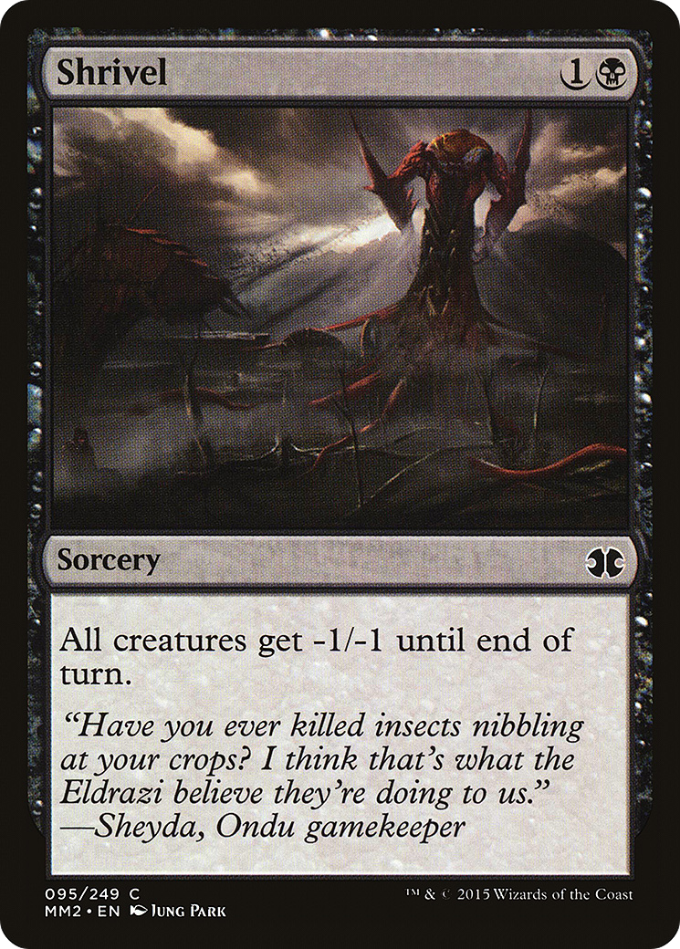 Shrivel (MM2-095) (Foil)