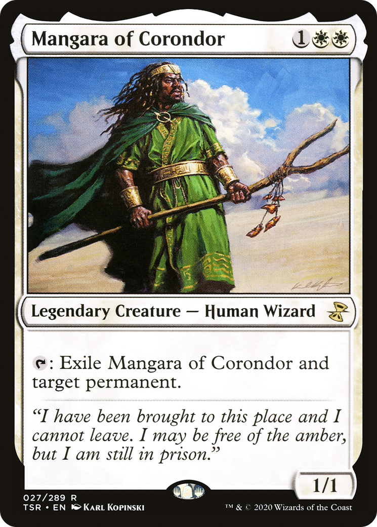 Mangara of Corondor (TSR-027) (Foil)