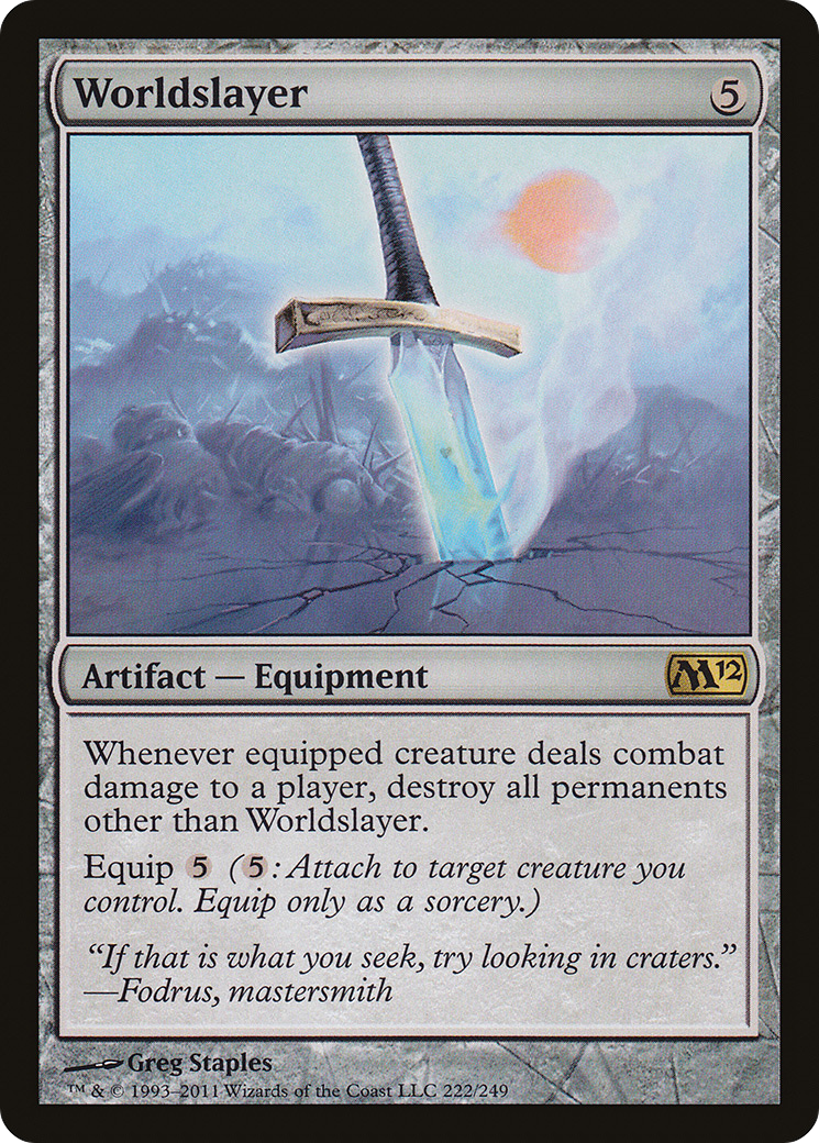 Worldslayer (M12-222) (Foil)