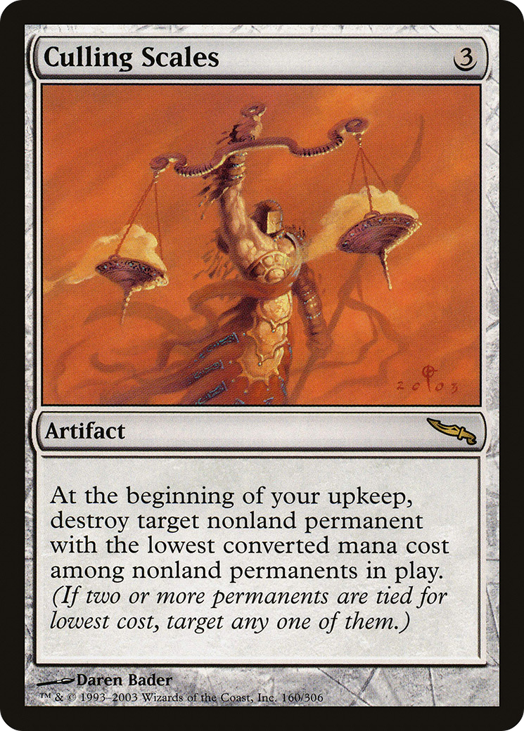 Culling Scales (MRD-160) (Foil)