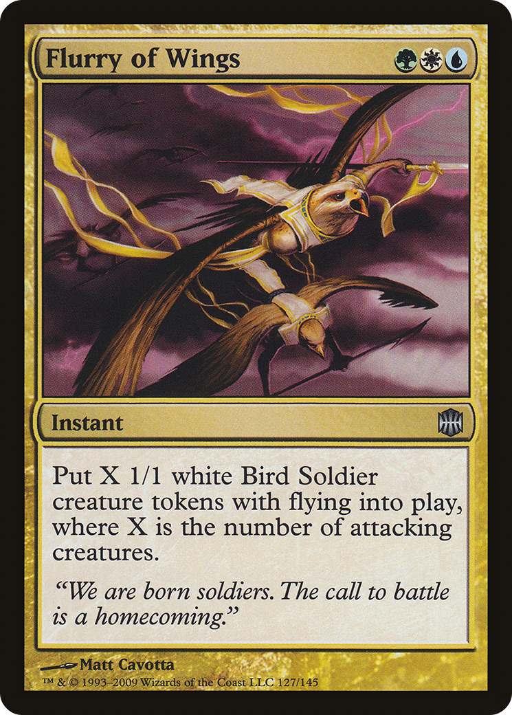 Flurry of Wings (ARB-127) (Foil)