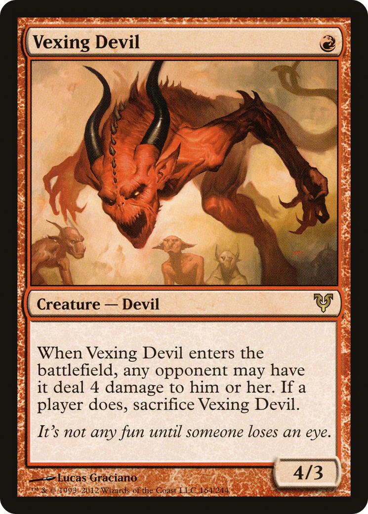 Vexing Devil (AVR-164) (Foil)