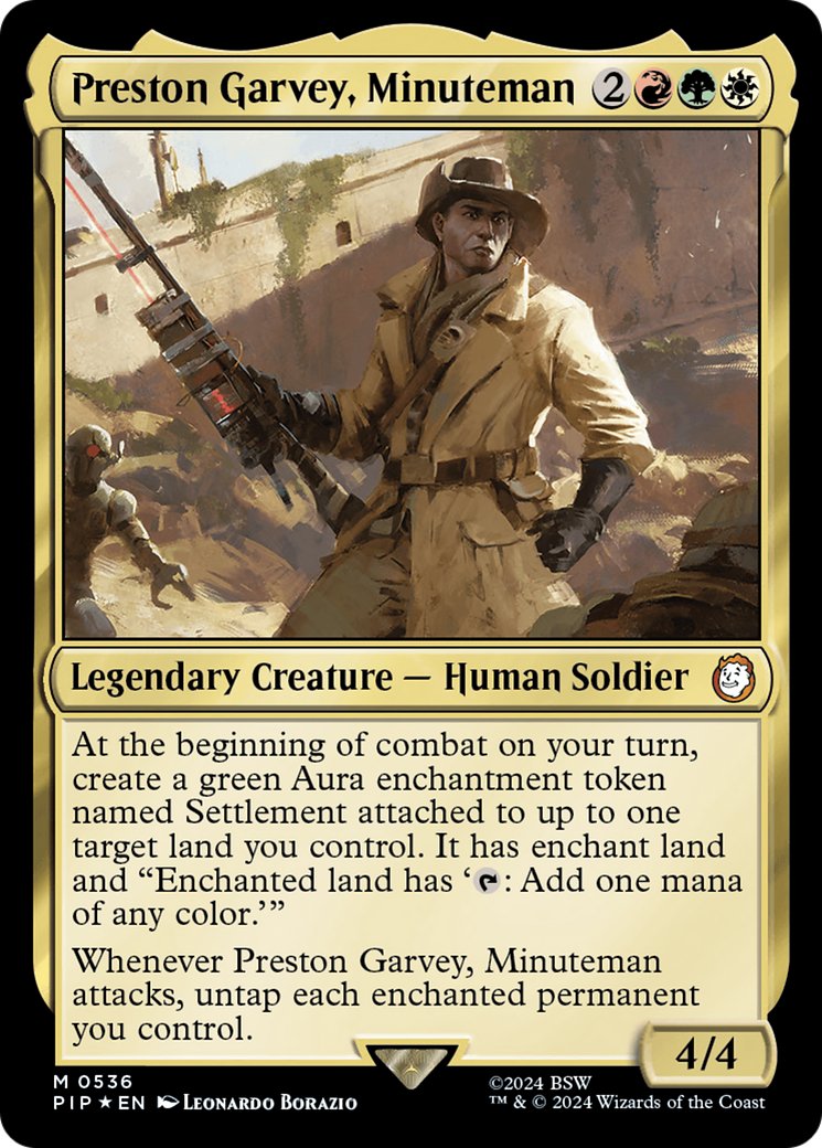 Preston Garvey, Minuteman (PIP-536) (Surge Foil)