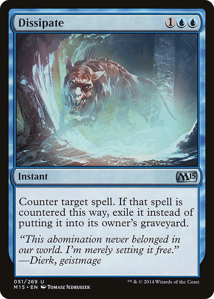 Dissipate (M15-051)