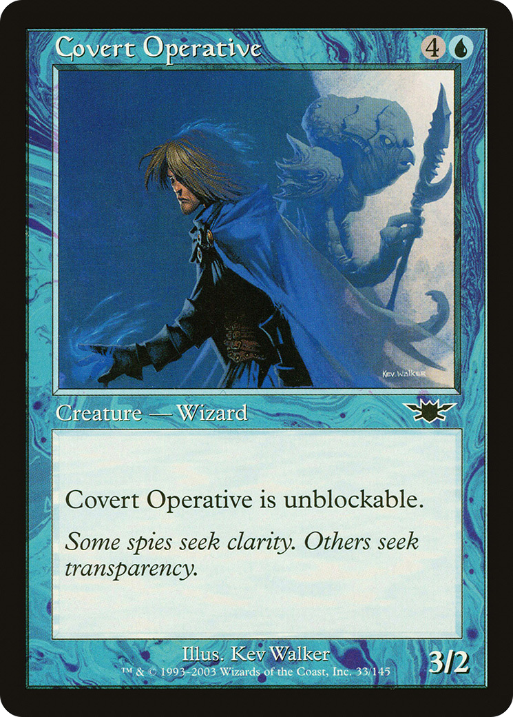 Covert Operative (LGN-033) (Foil)