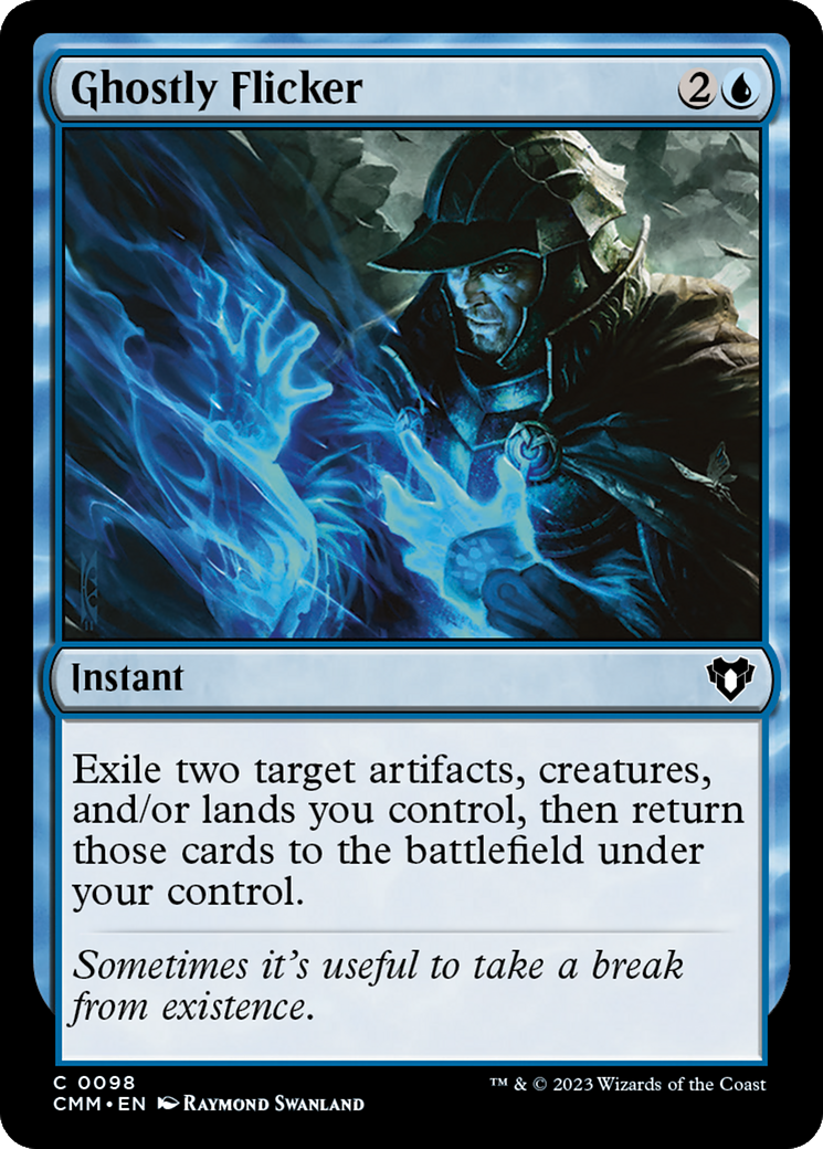 Ghostly Flicker (CMM-098) (Foil)