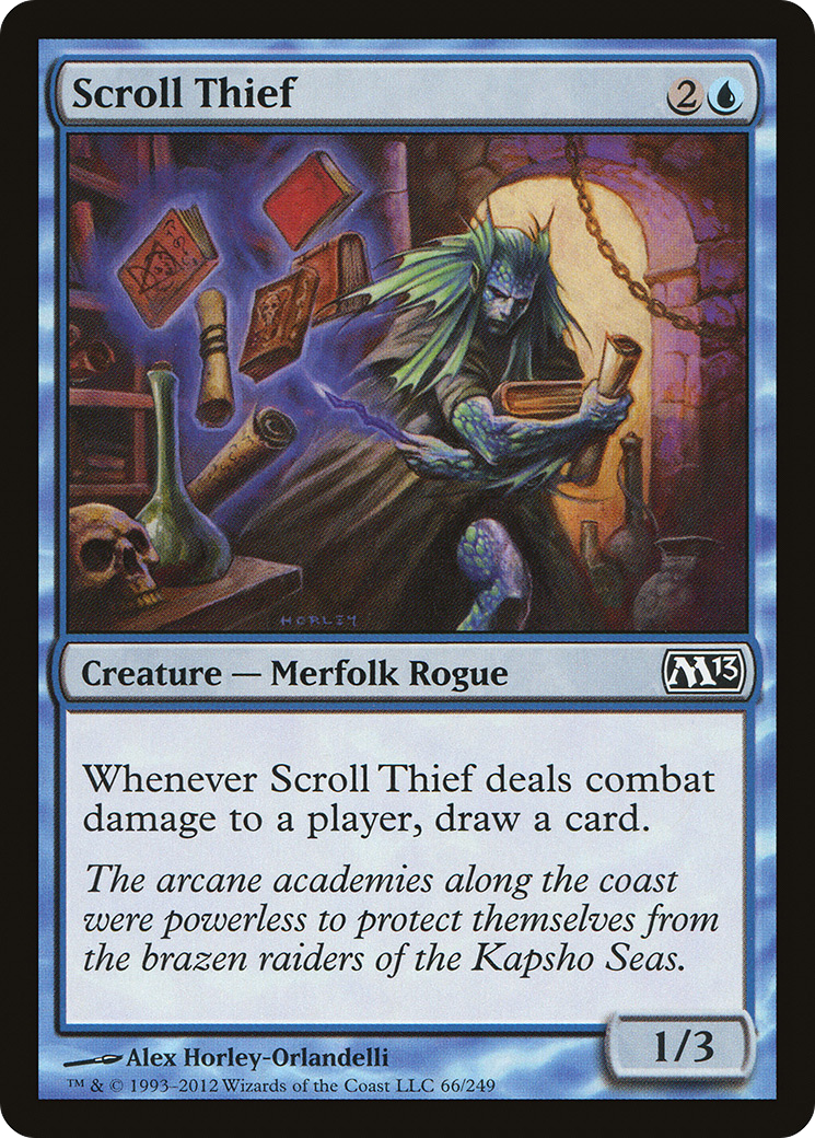 Scroll Thief (M13-066) (Foil)